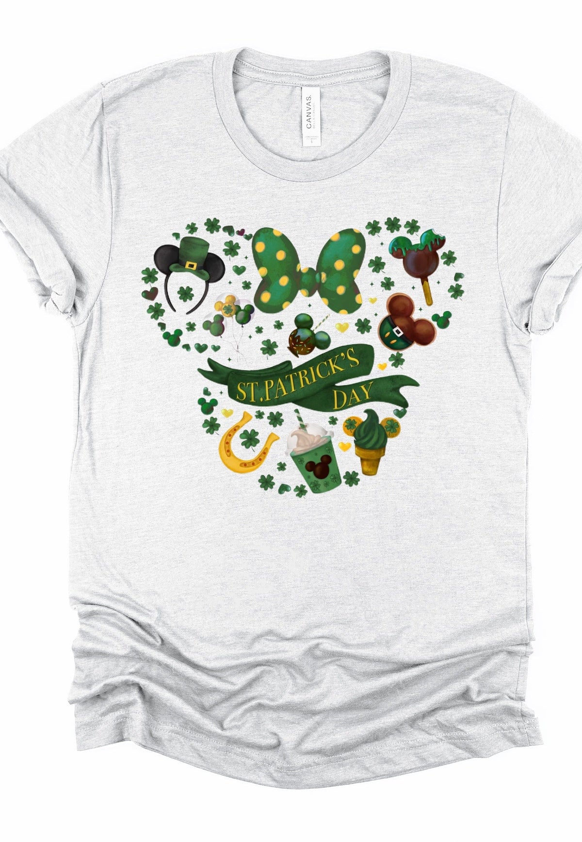 St. Patrick Mouse Graphic T-Graphic T-Stay Foxy Boutique, Florissant, Missouri