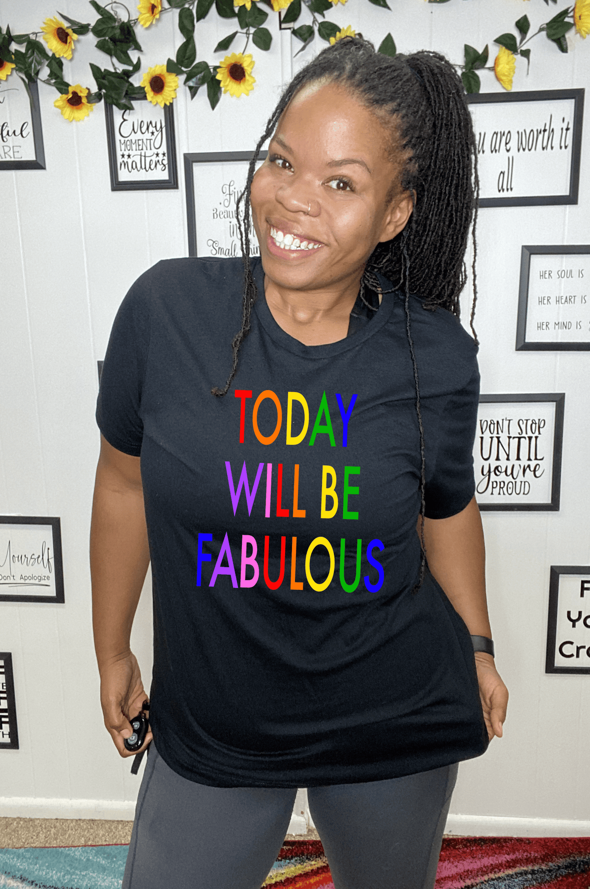 Today Will Be Graphic T-Graphic T-Stay Foxy Boutique, Florissant, Missouri