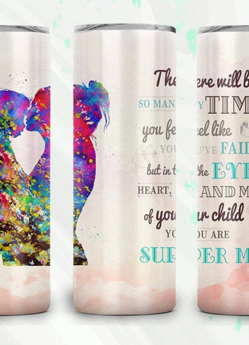 There Will Be Times (girl mom)Tumbler-Drinkware-Stay Foxy Boutique, Florissant, Missouri