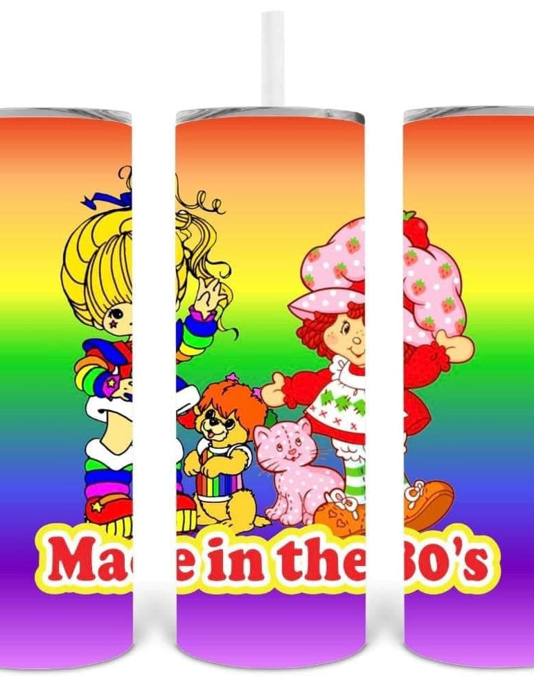 Made In The 80’s Tumbler-Drinkware-Stay Foxy Boutique, Florissant, Missouri