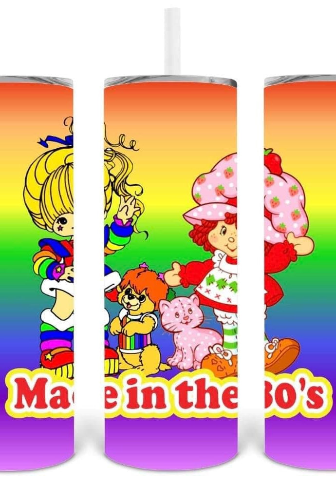 Made In The 80’s Tumbler-Drinkware-Stay Foxy Boutique, Florissant, Missouri