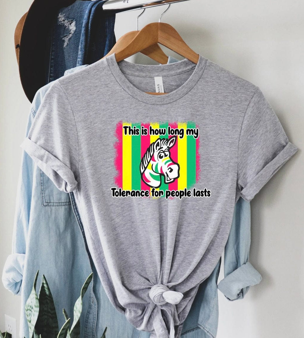 Tolerance For People Graphic T-Graphic T-Stay Foxy Boutique, Florissant, Missouri