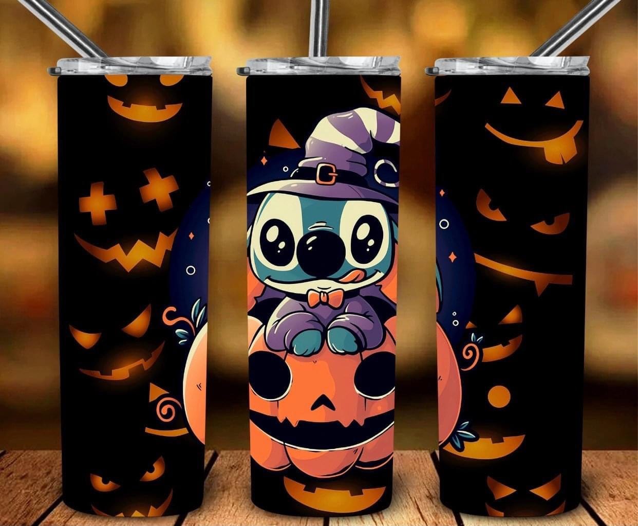 Happy Pumpkin Tumbler-Drinkware-Stay Foxy Boutique, Florissant, Missouri