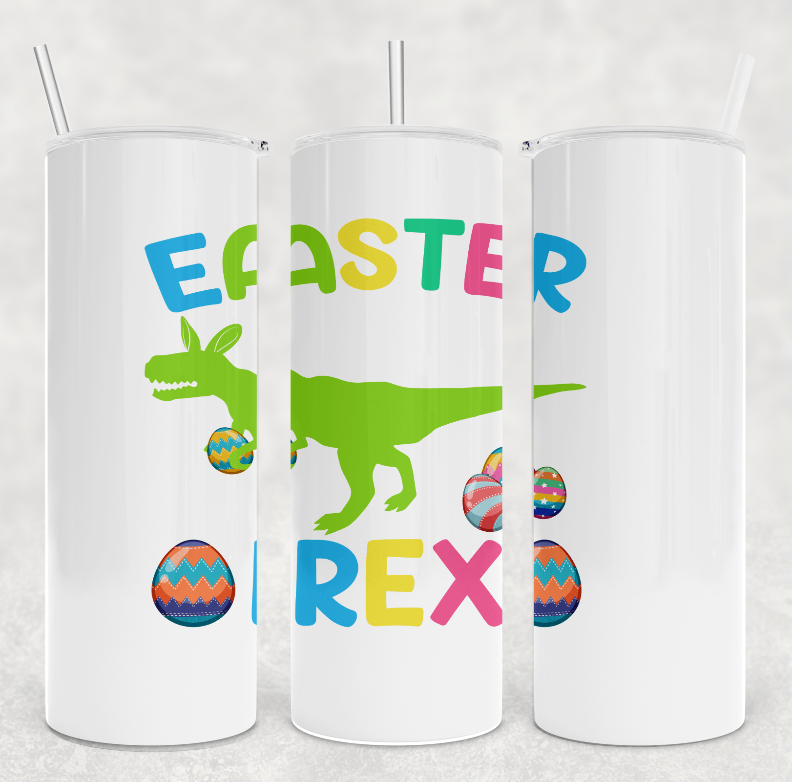 Easter Rex Easter Tumbler-Stay Foxy Boutique, Florissant, Missouri