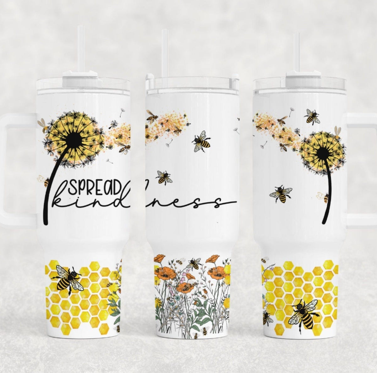 Spread Kindness 40 oz Tumbler-Stay Foxy Boutique, Florissant, Missouri
