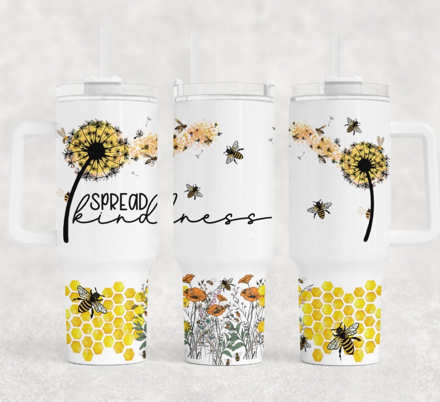 Spread Kindness 40 oz Tumbler-Stay Foxy Boutique, Florissant, Missouri