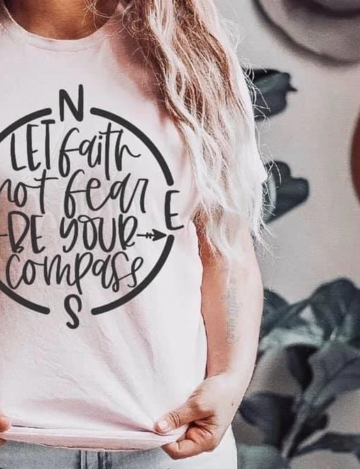 Let Faith Not Fear Graphic T #172-Graphic T-Stay Foxy Boutique, Florissant, Missouri