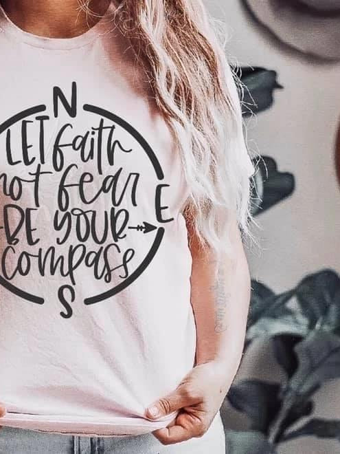 Let Faith Not Fear Graphic T #172-Graphic T-Stay Foxy Boutique, Florissant, Missouri