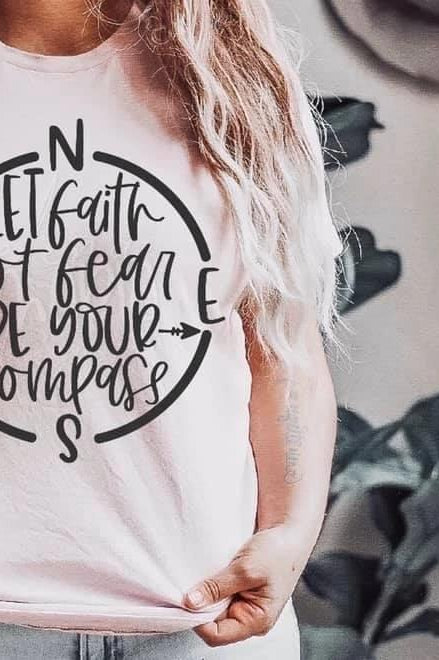 Let Faith Not Fear Graphic T #172-Graphic T-Stay Foxy Boutique, Florissant, Missouri