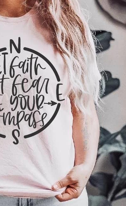 Let Faith Not Fear Graphic T #172-Graphic T-Stay Foxy Boutique, Florissant, Missouri