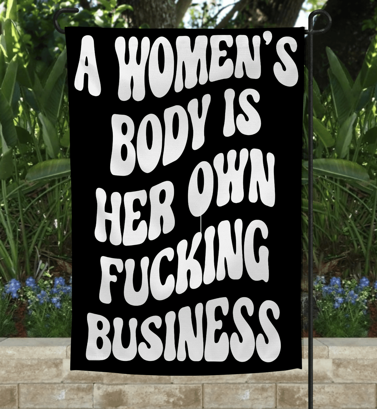 A Women’s Body Garden Flag-Stay Foxy Boutique, Florissant, Missouri