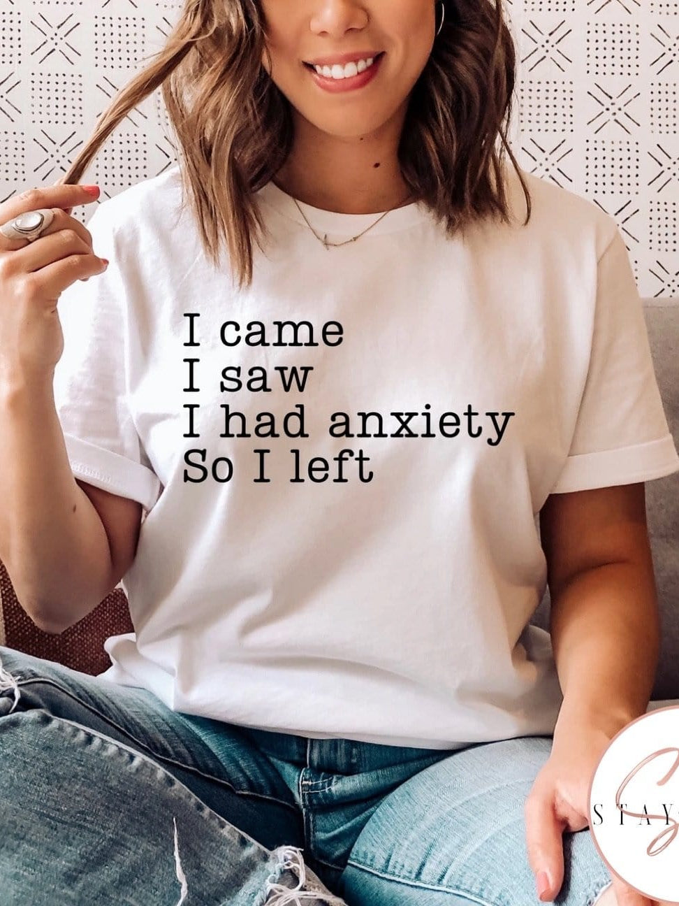 I Came, I Saw Graphic T #116-Graphic T-Stay Foxy Boutique, Florissant, Missouri