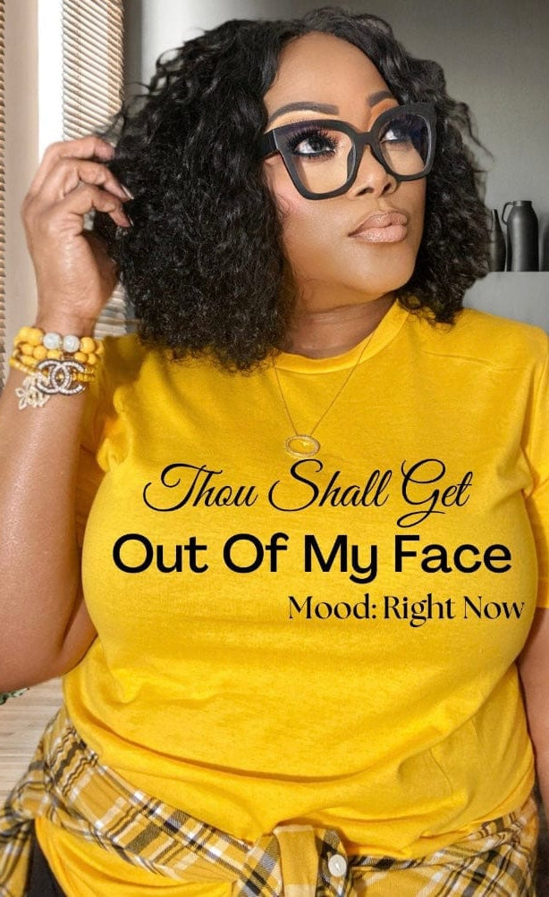 Out My Face Graphic T-Graphic T-Stay Foxy Boutique, Florissant, Missouri