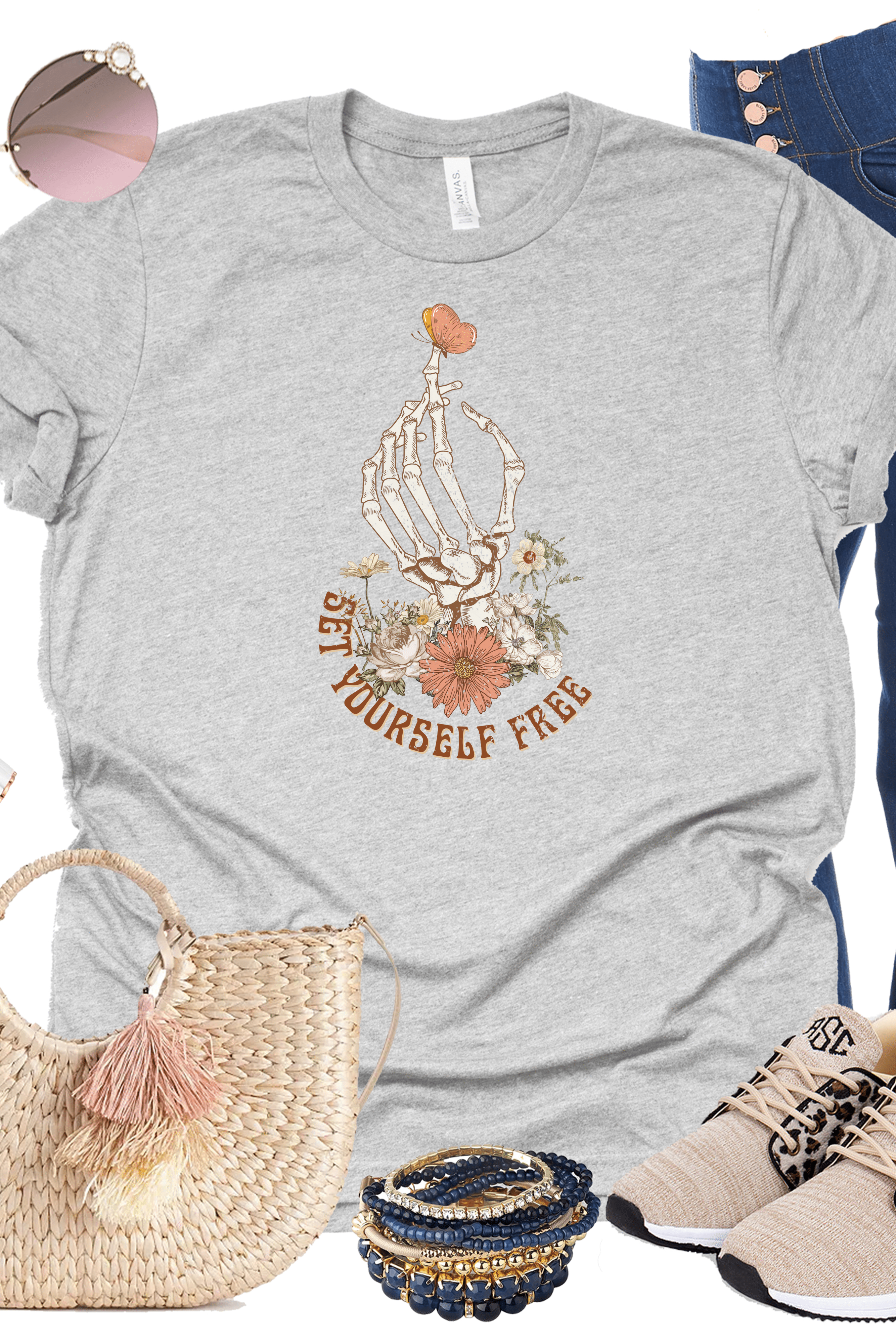 Set Yourself Free Graphic T-Graphic T-Stay Foxy Boutique, Florissant, Missouri