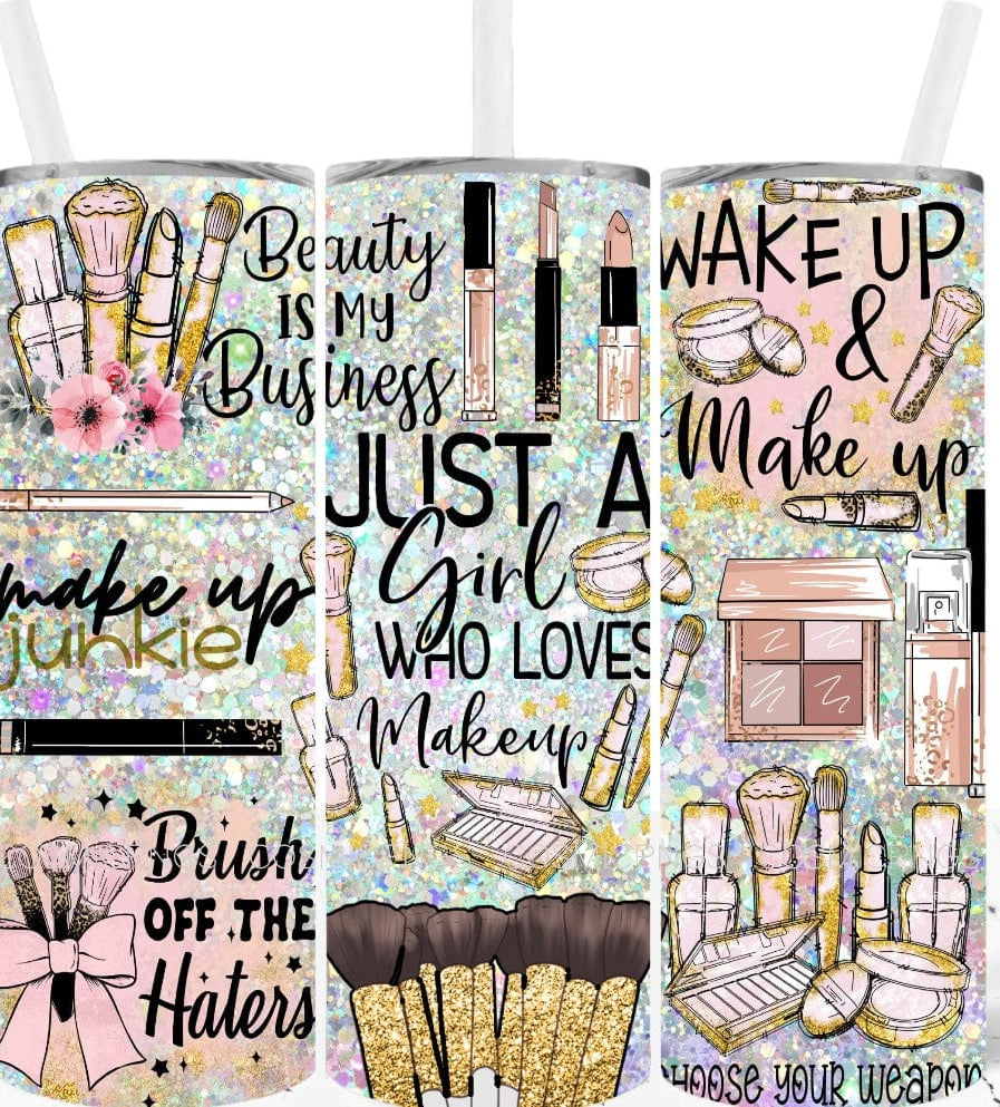 Loves Makeup Tumbler-Stay Foxy Boutique, Florissant, Missouri