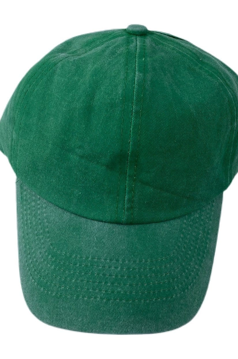 Distressed Backless Hat for Full Hair with Adjustable back-Hat-Stay Foxy Boutique, Florissant, Missouri