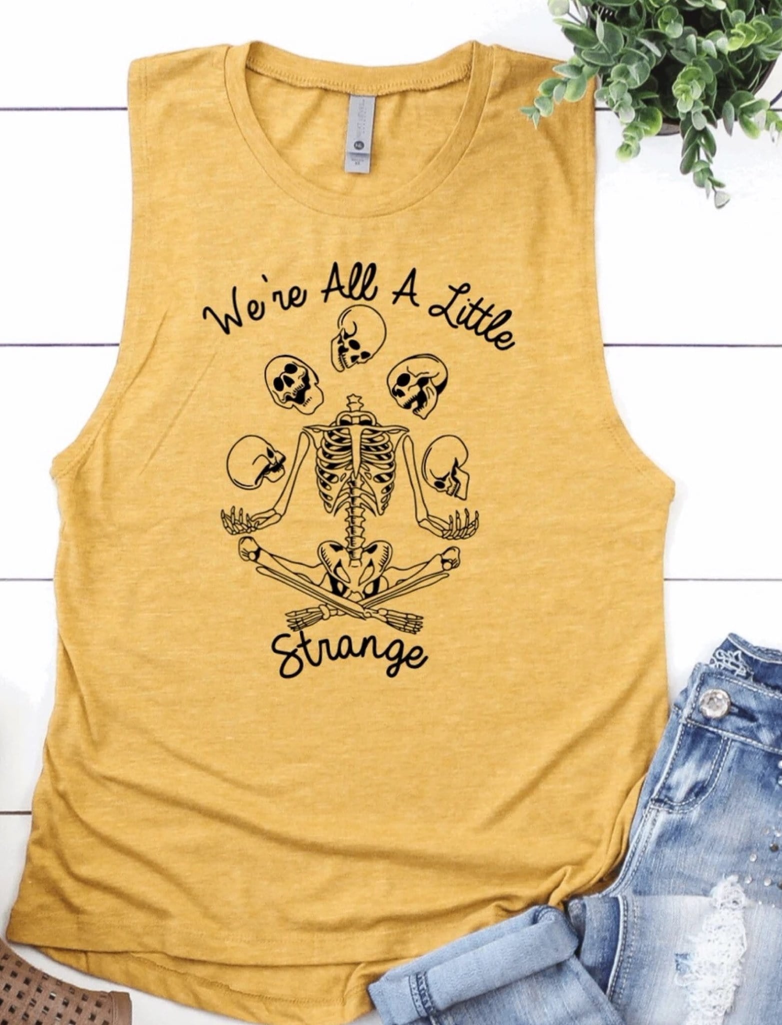 We’re All A Little Strange Graphic T #257.-Graphic T-Stay Foxy Boutique, Florissant, Missouri
