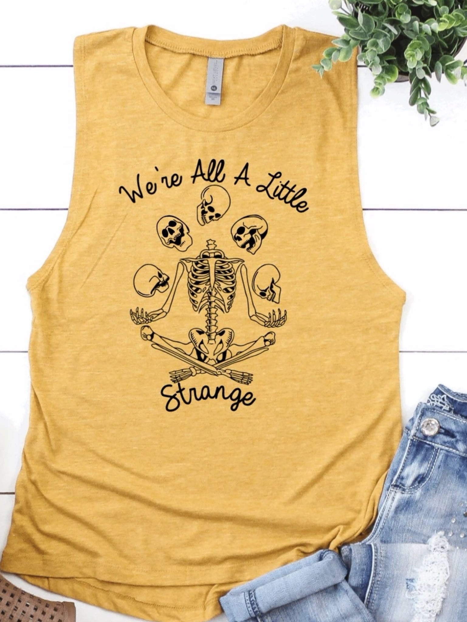 We’re All A Little Strange Graphic T #257.-Graphic T-Stay Foxy Boutique, Florissant, Missouri