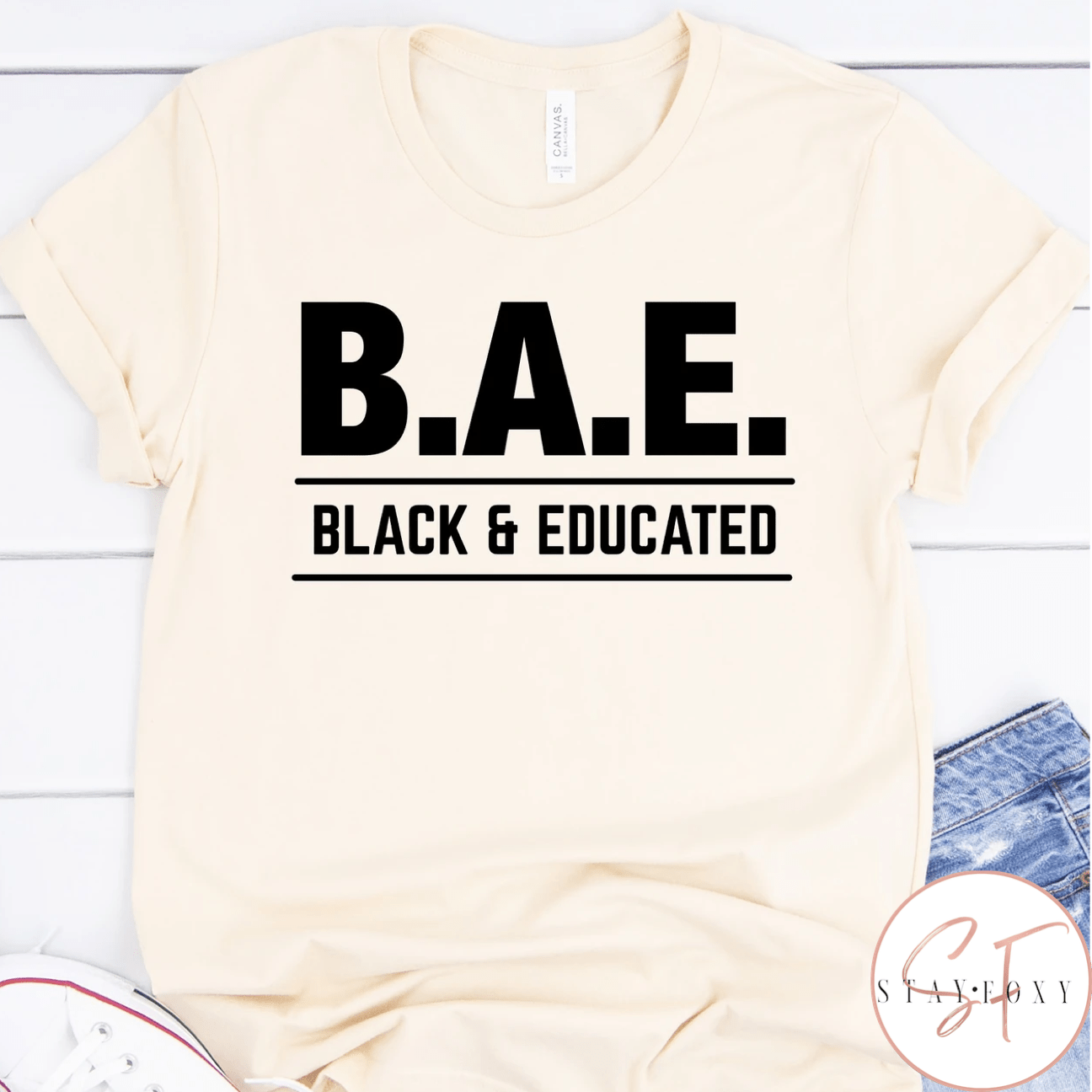 B.A.E Graphic T #109-Graphic T-Stay Foxy Boutique, Florissant, Missouri