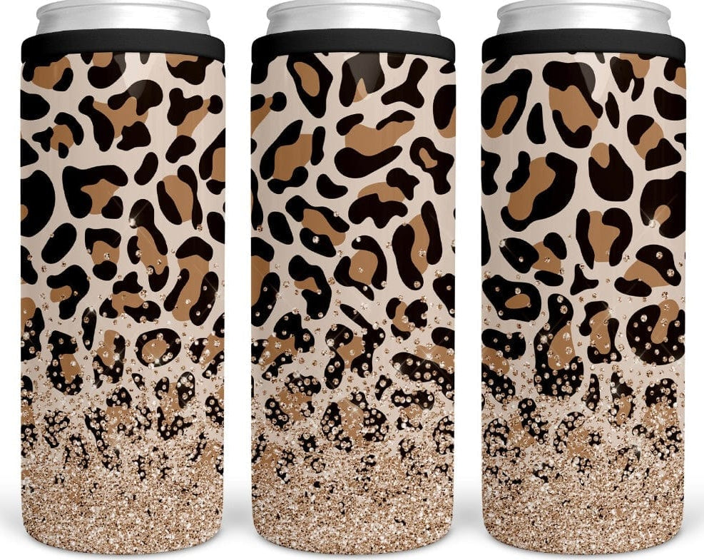 Leopard CAN COOLER-Stay Foxy Boutique, Florissant, Missouri