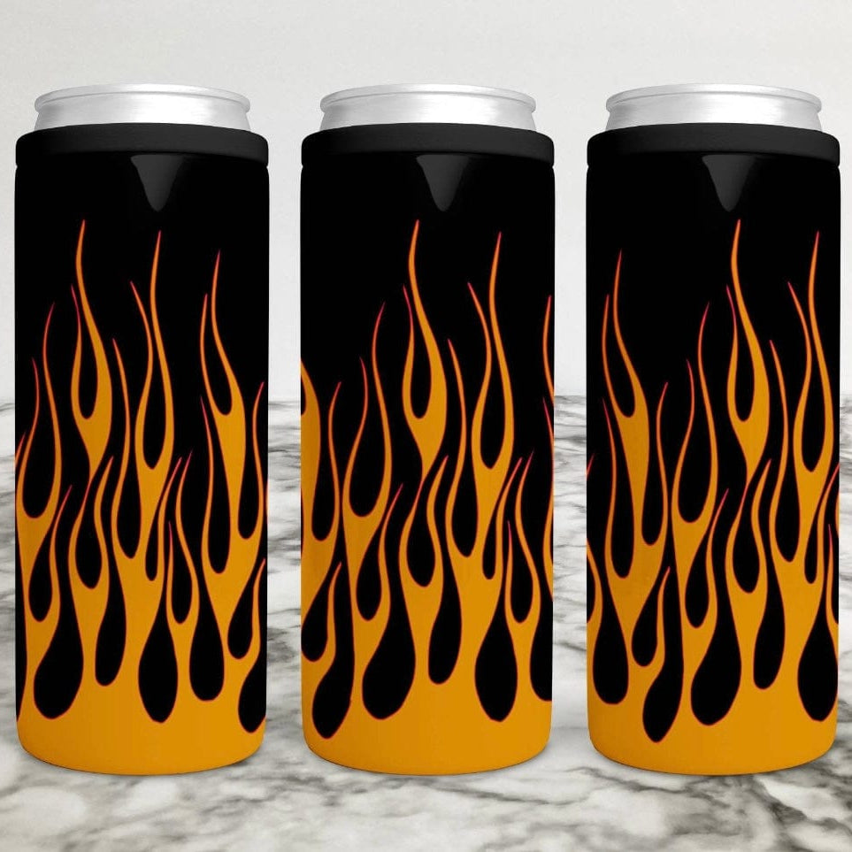 Flames CAN COOLER-Stay Foxy Boutique, Florissant, Missouri