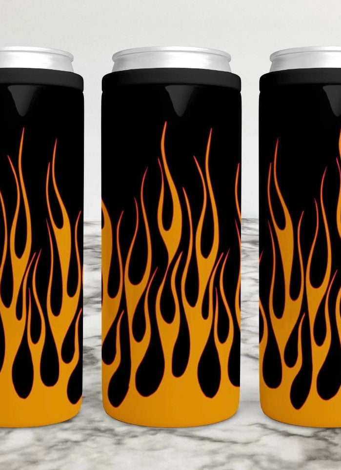 Flames CAN COOLER-Stay Foxy Boutique, Florissant, Missouri