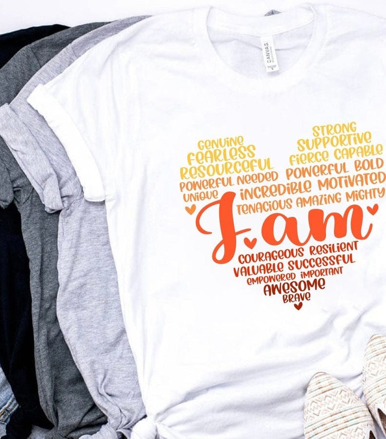 I Am All These Things Graphic T-Graphic T-Stay Foxy Boutique, Florissant, Missouri
