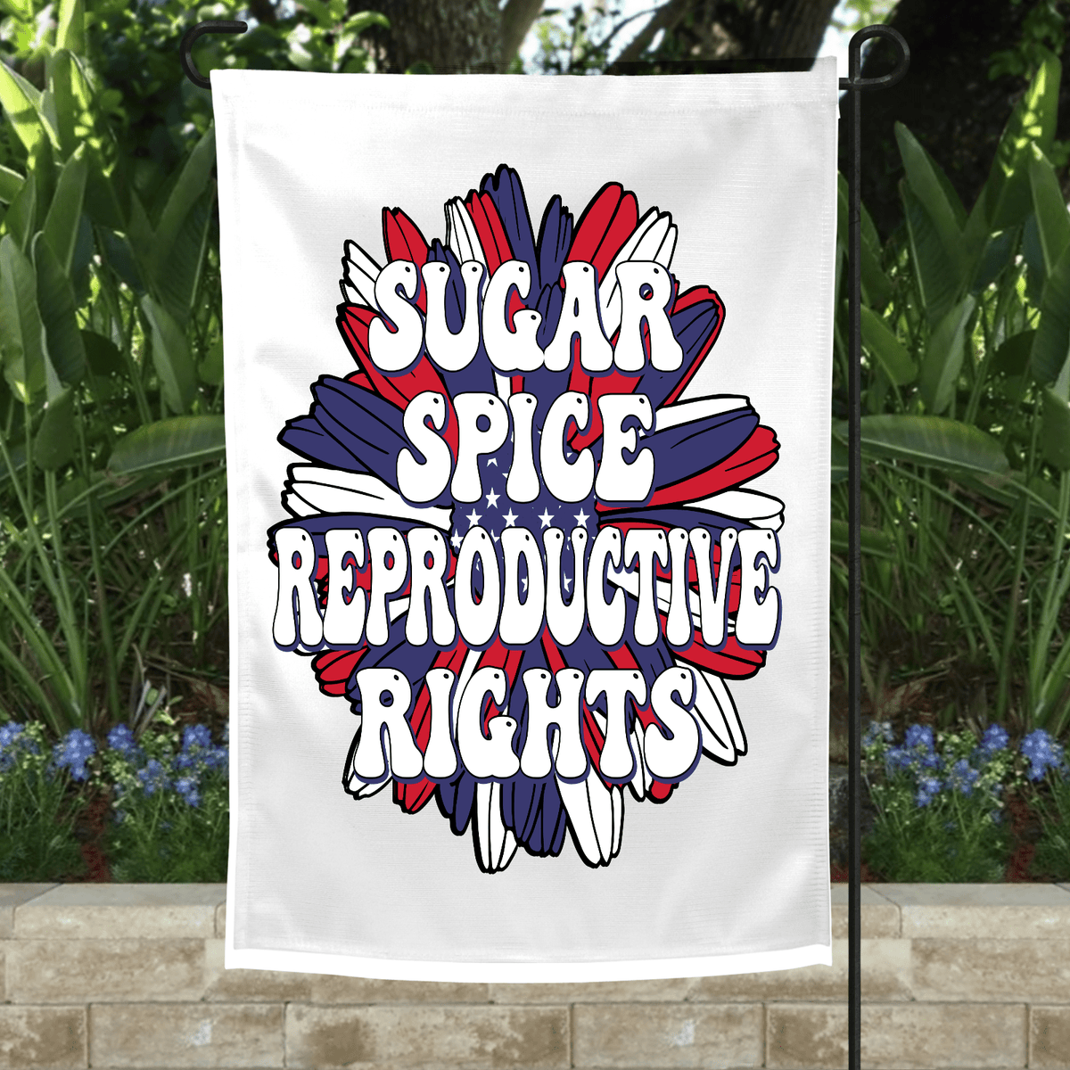 Sugar Spice Garden Flag-Stay Foxy Boutique, Florissant, Missouri