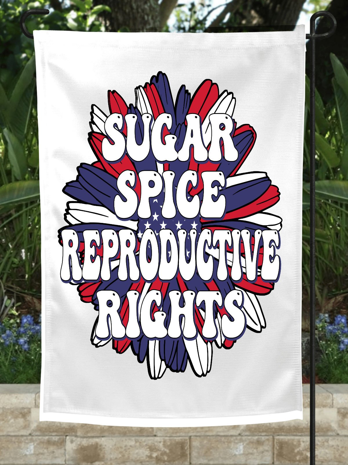 Sugar Spice Garden Flag-Stay Foxy Boutique, Florissant, Missouri