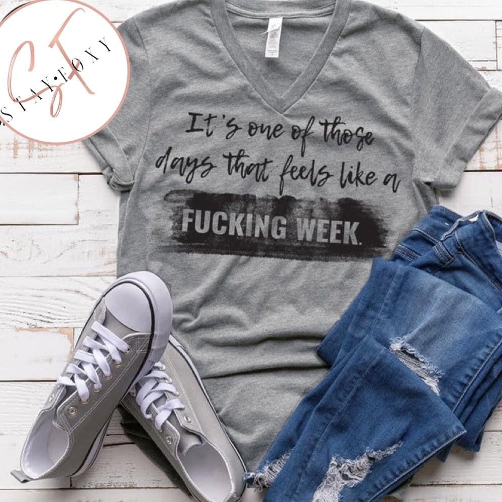 One of Those Days Graphic T #164-Graphic T-Stay Foxy Boutique, Florissant, Missouri