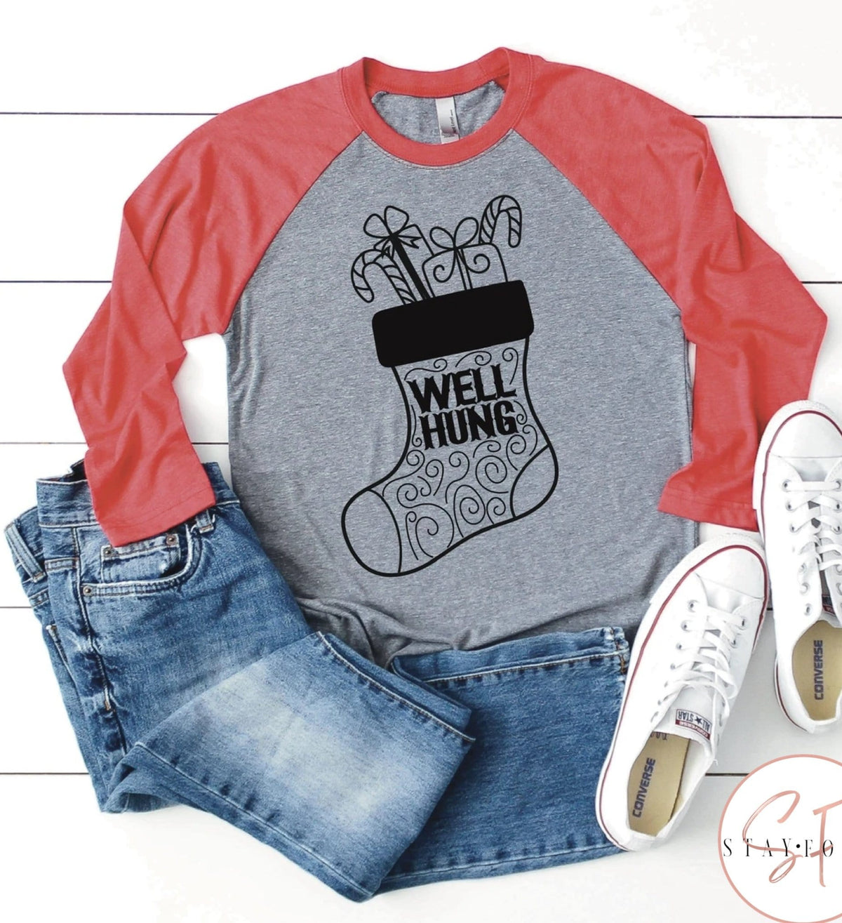 Well Hung Graphic T #284-Graphic T-Stay Foxy Boutique, Florissant, Missouri