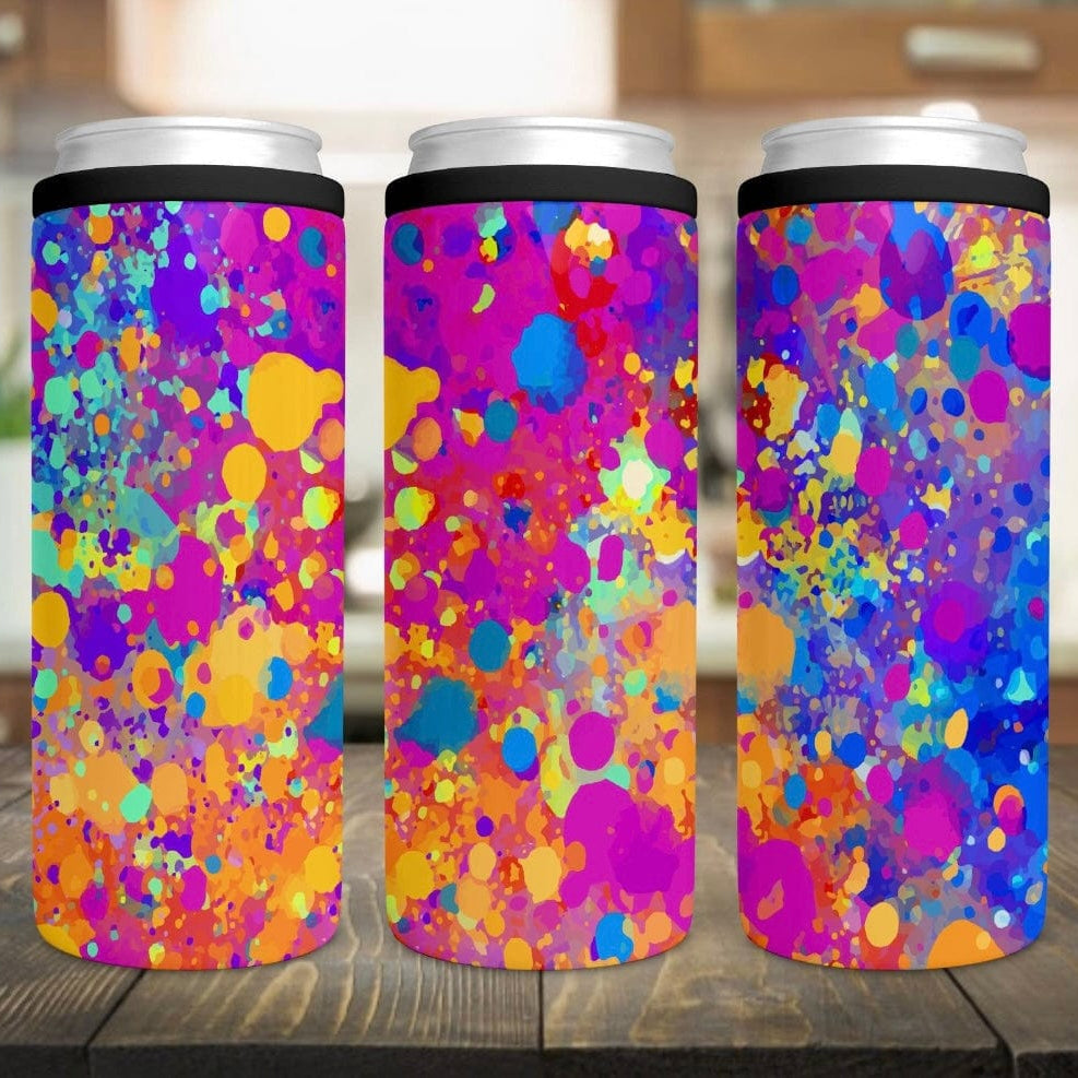 Splatter Paint CAN COOLER-Stay Foxy Boutique, Florissant, Missouri
