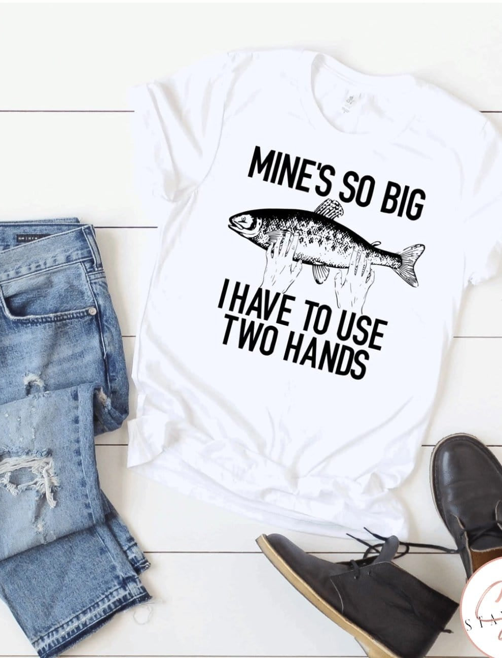 I Have To Use Two Hands Graphic T #193-Graphic T-Stay Foxy Boutique, Florissant, Missouri
