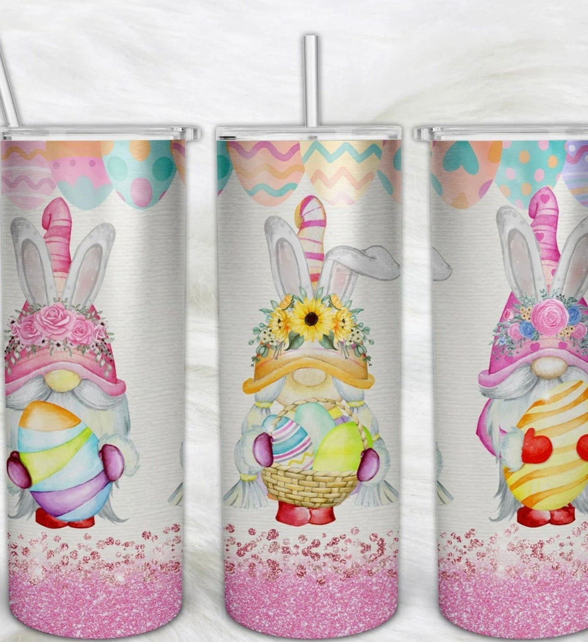 Gnomey Easter Easter Tumbler-Stay Foxy Boutique, Florissant, Missouri