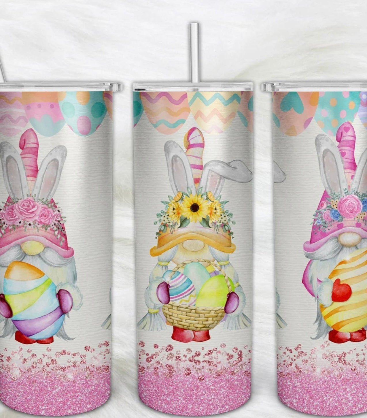 Gnomey Easter Easter Tumbler-Stay Foxy Boutique, Florissant, Missouri