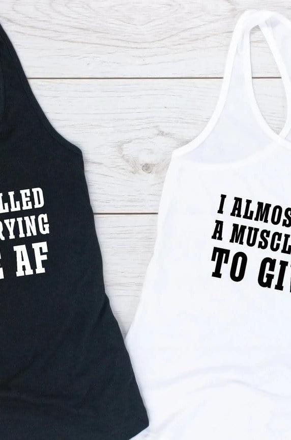 I Almost Pulled A Muscle Trying To Give AF Graphic T-Graphic T-Stay Foxy Boutique, Florissant, Missouri