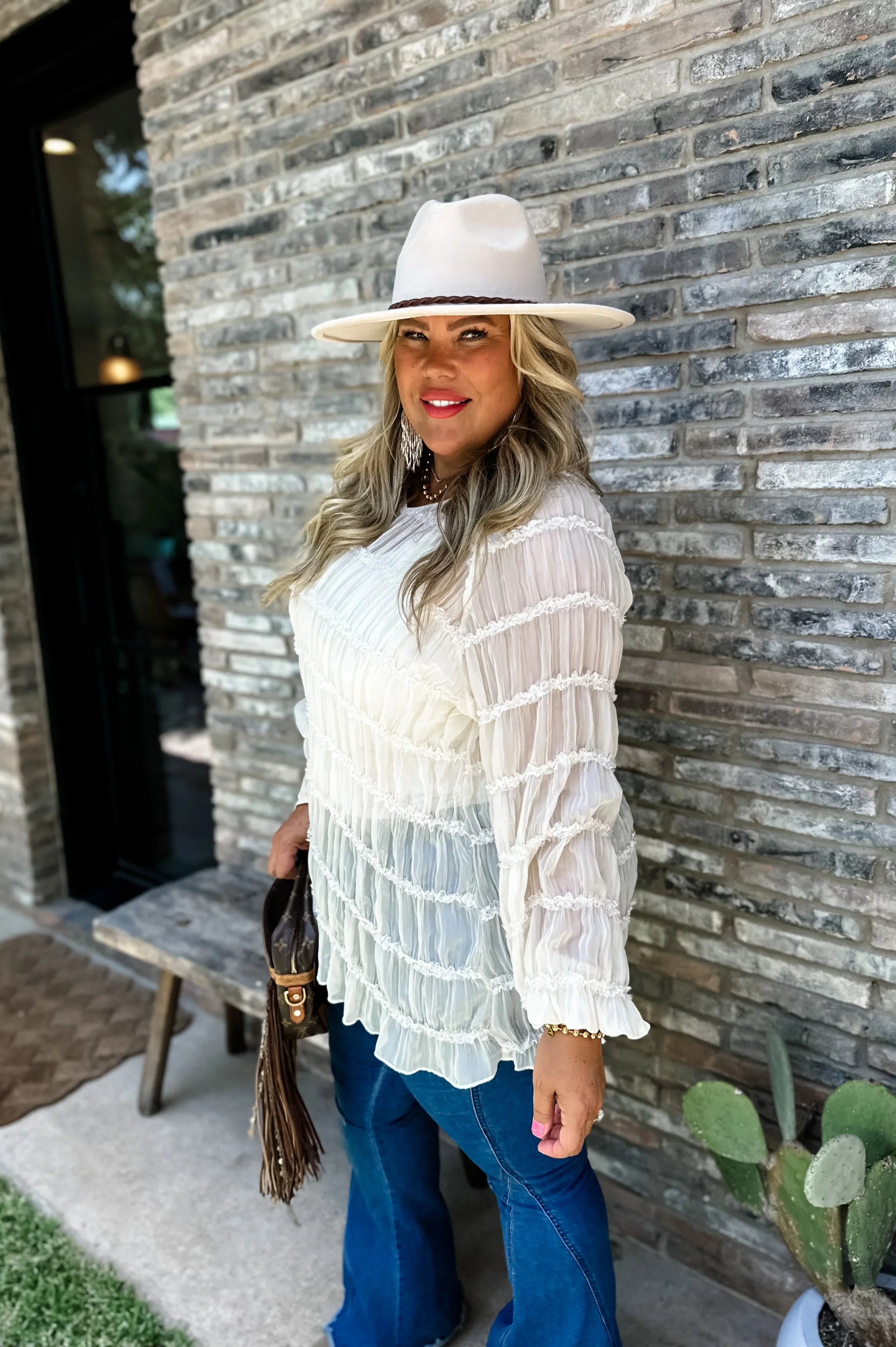 PREORDER: Amelia Top in Two Colors-Womens-Stay Foxy Boutique, Florissant, Missouri