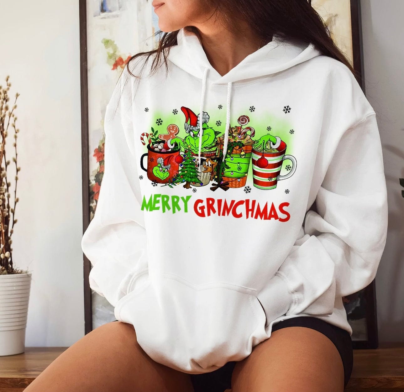 Grinchmas Graphic T-Graphic T-Stay Foxy Boutique, Florissant, Missouri