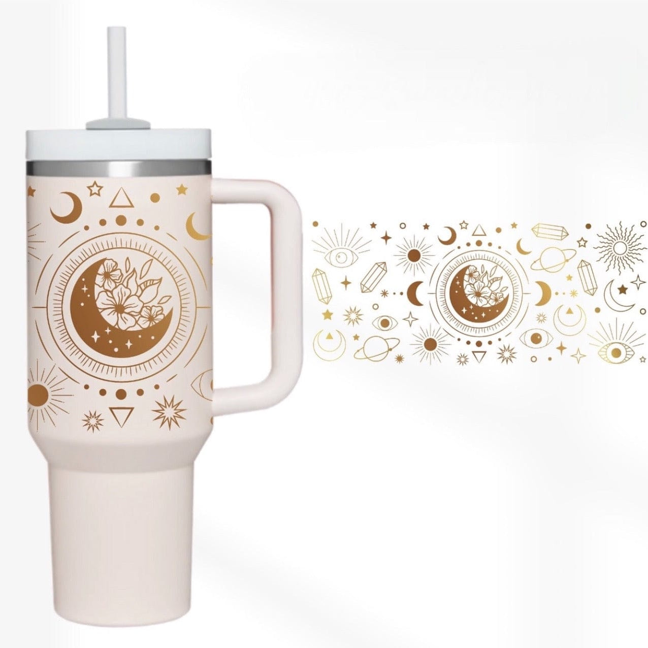 Aligned 40 oz Tumbler-Stay Foxy Boutique, Florissant, Missouri