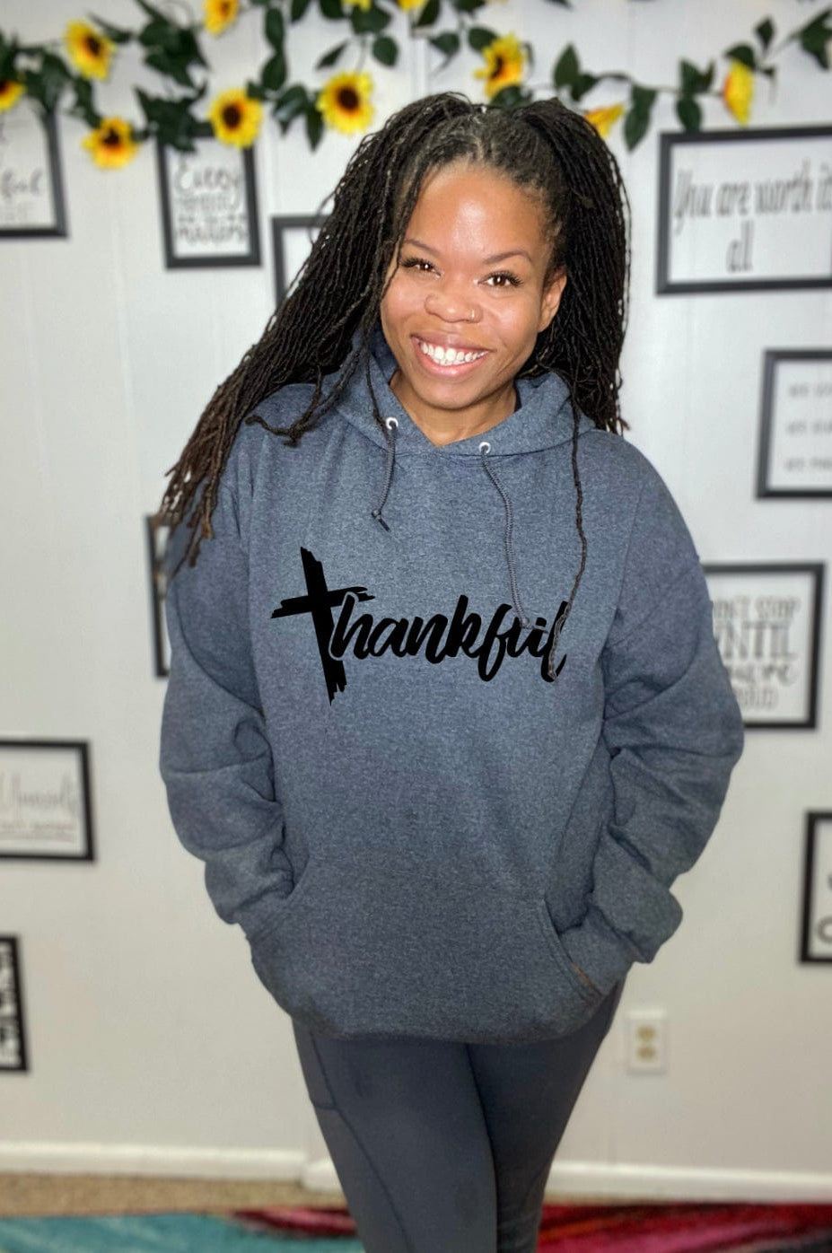 Thankful Graphic T.-Graphic T-Stay Foxy Boutique, Florissant, Missouri