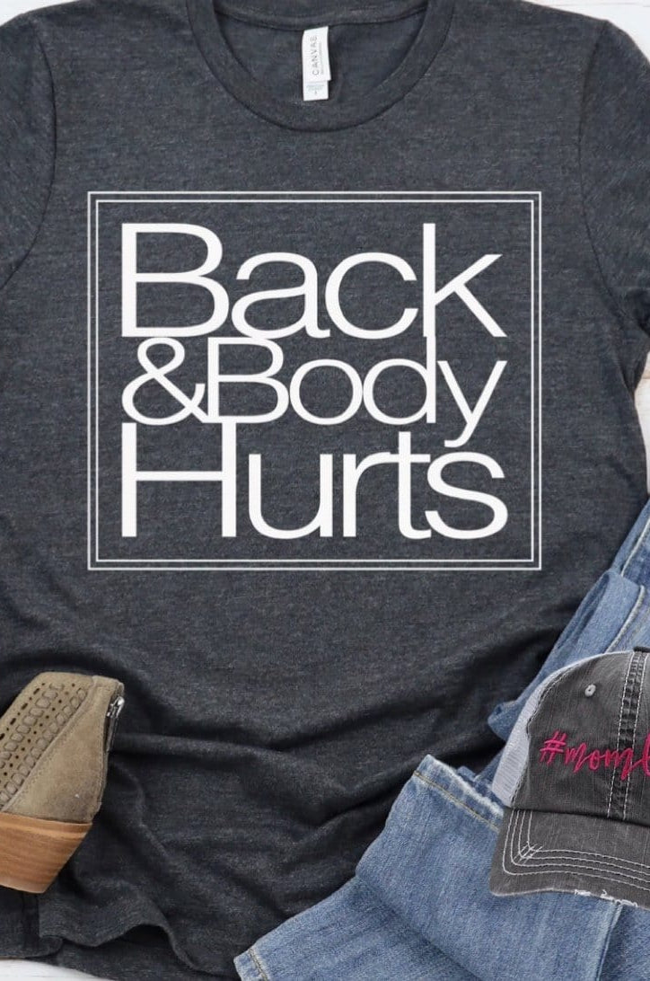 Back and Body Graphic T #274-Graphic T-Stay Foxy Boutique, Florissant, Missouri