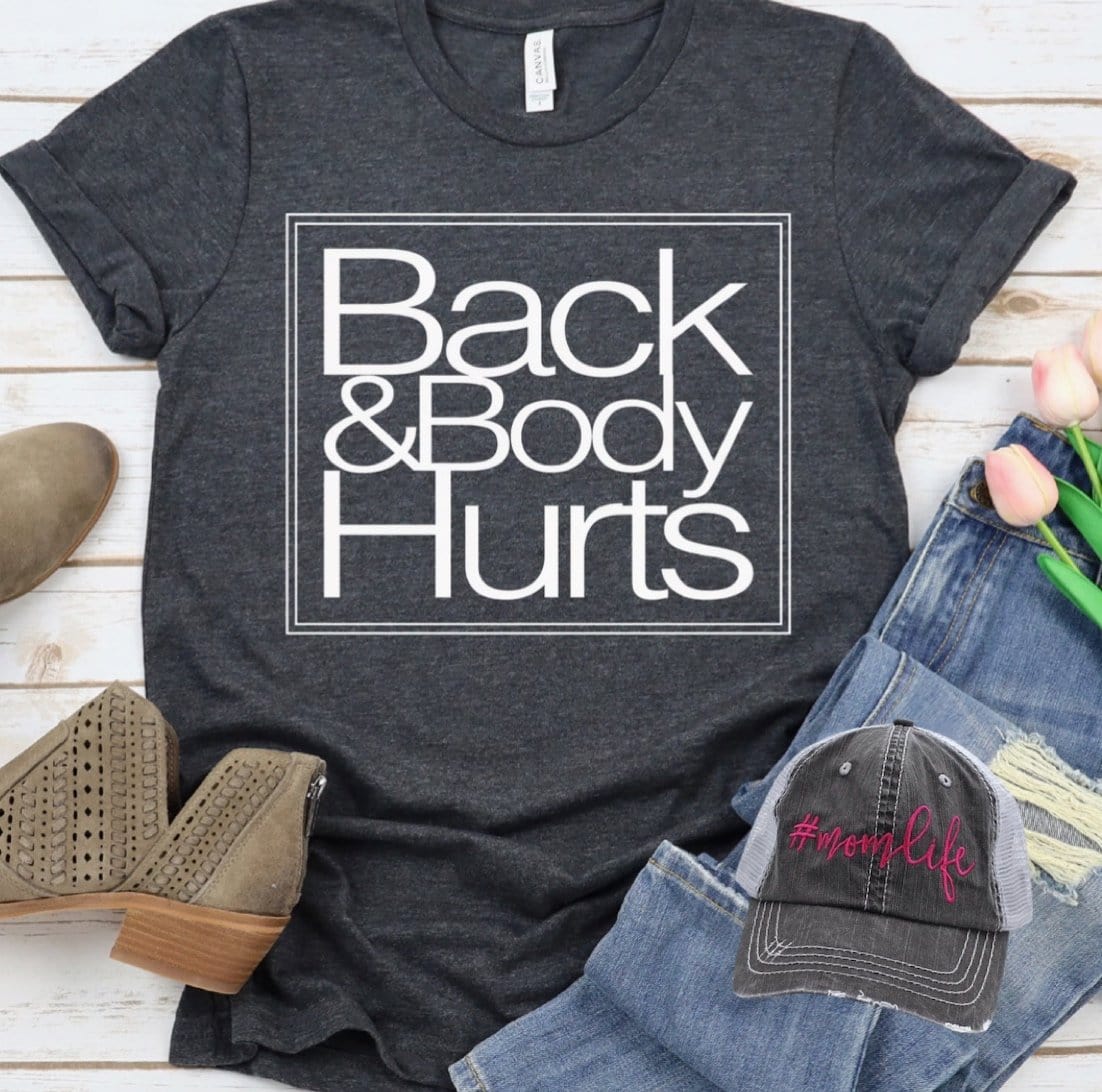 Back and Body Graphic T #274-Graphic T-Stay Foxy Boutique, Florissant, Missouri