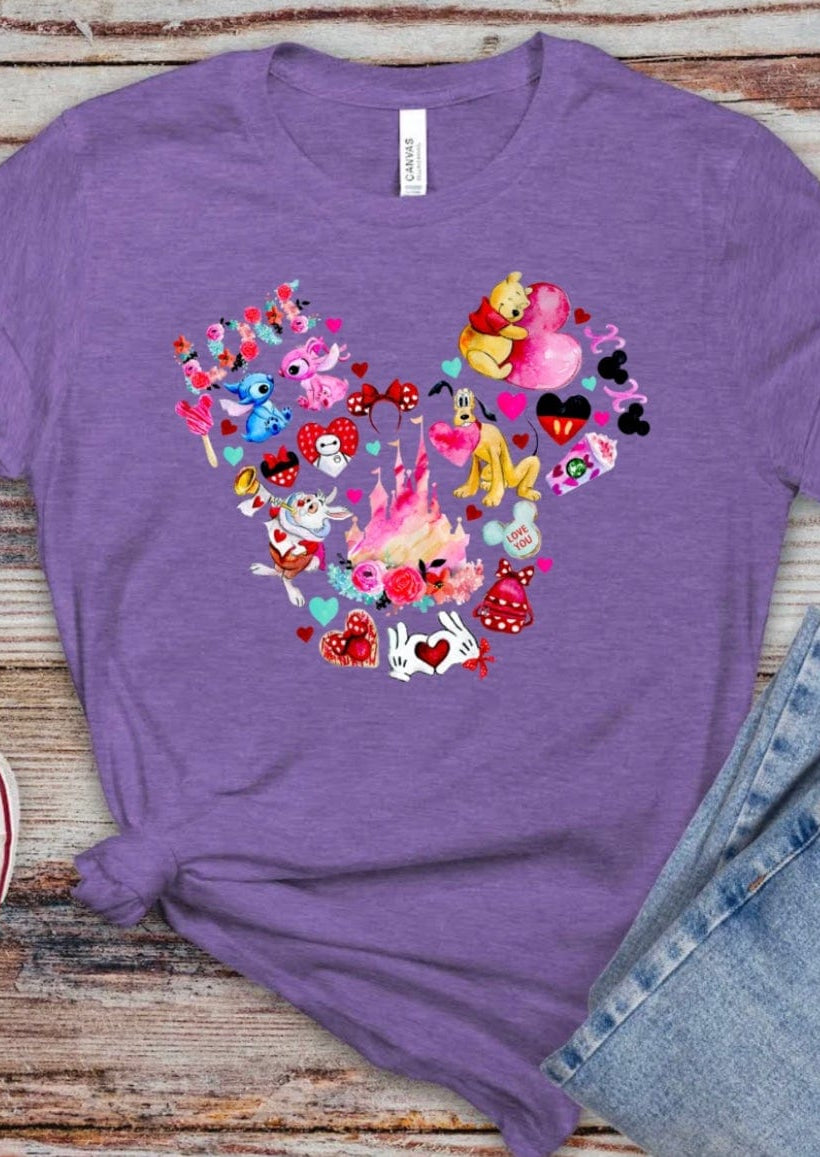 Hearts Of Wonder Graphic T #252-Graphic T-Stay Foxy Boutique, Florissant, Missouri
