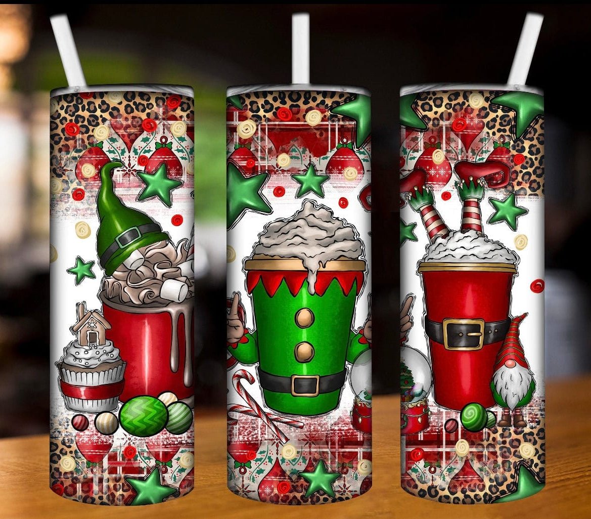 Gnomes Latte Tumbler-Stay Foxy Boutique, Florissant, Missouri