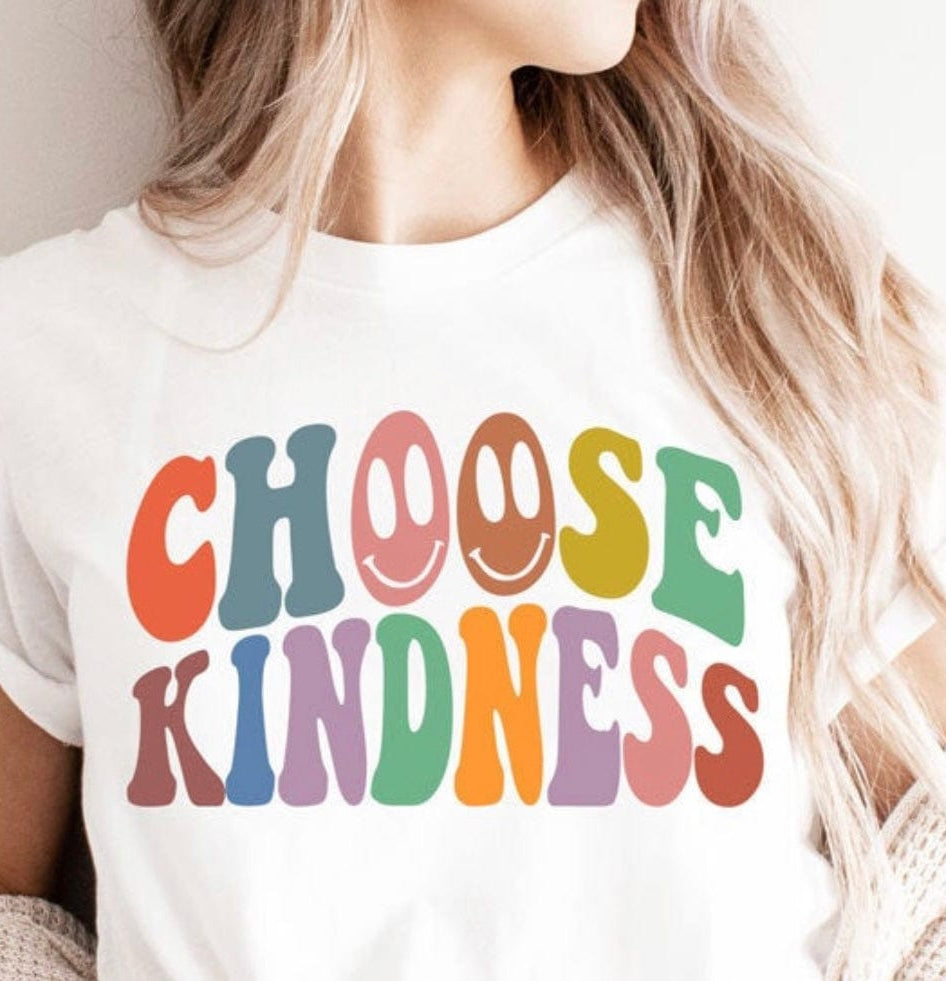 Choose Kindness Graphic T-Graphic T-Stay Foxy Boutique, Florissant, Missouri