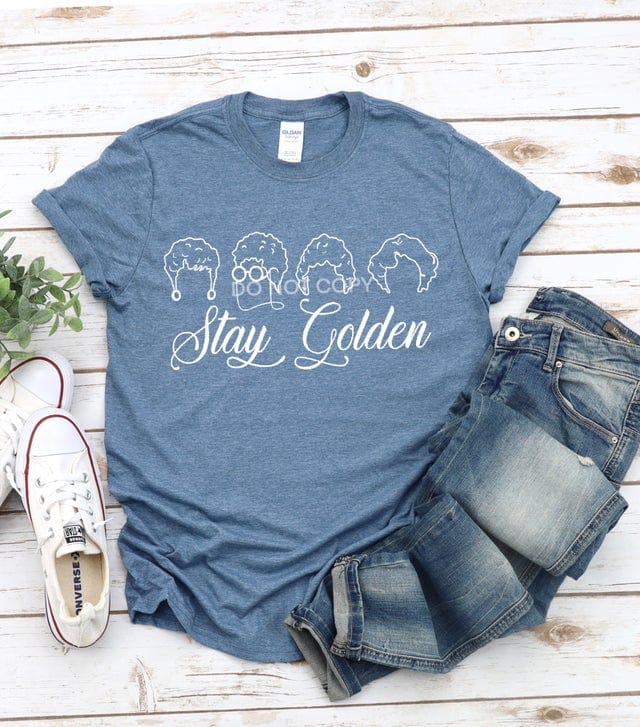 Stay Golden Graphic T-Graphic T-Stay Foxy Boutique, Florissant, Missouri