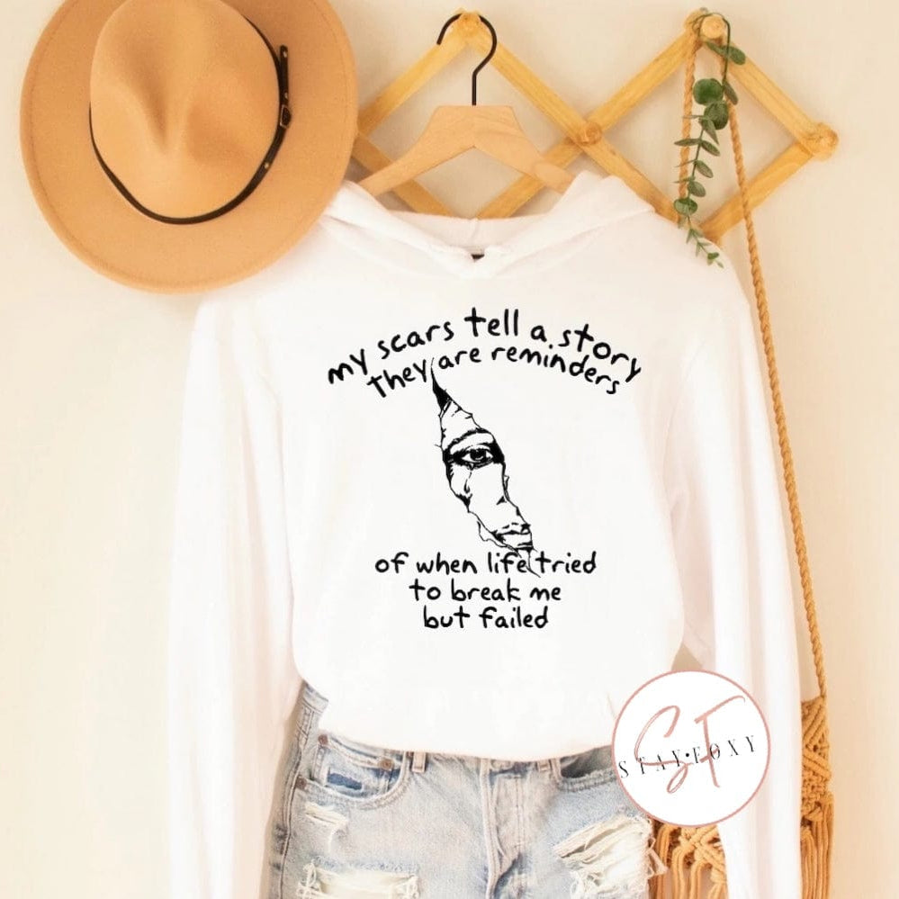 My Scars Graphic T #320-Graphic T-Stay Foxy Boutique, Florissant, Missouri