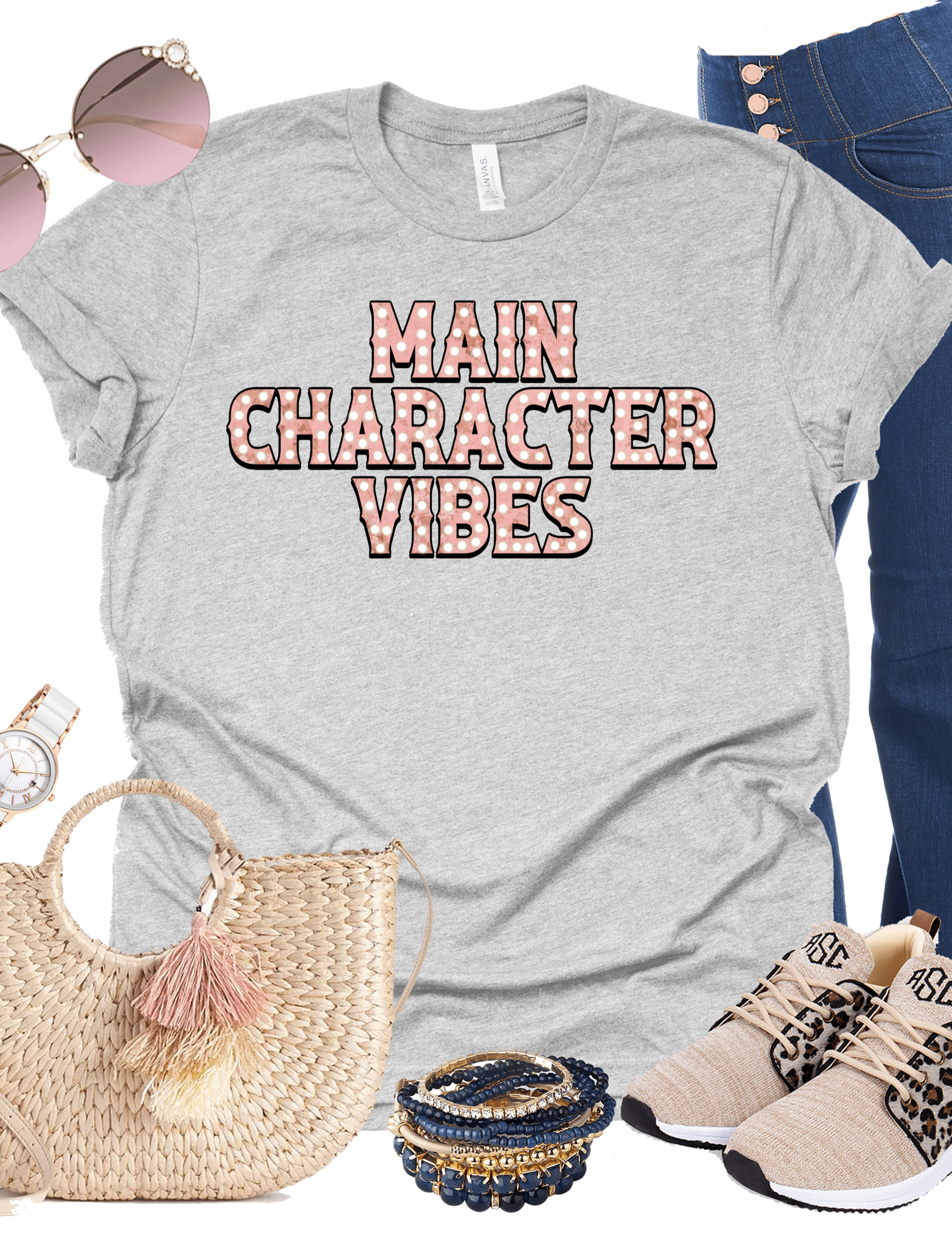 Main Character Graphic T-Graphic T-Stay Foxy Boutique, Florissant, Missouri