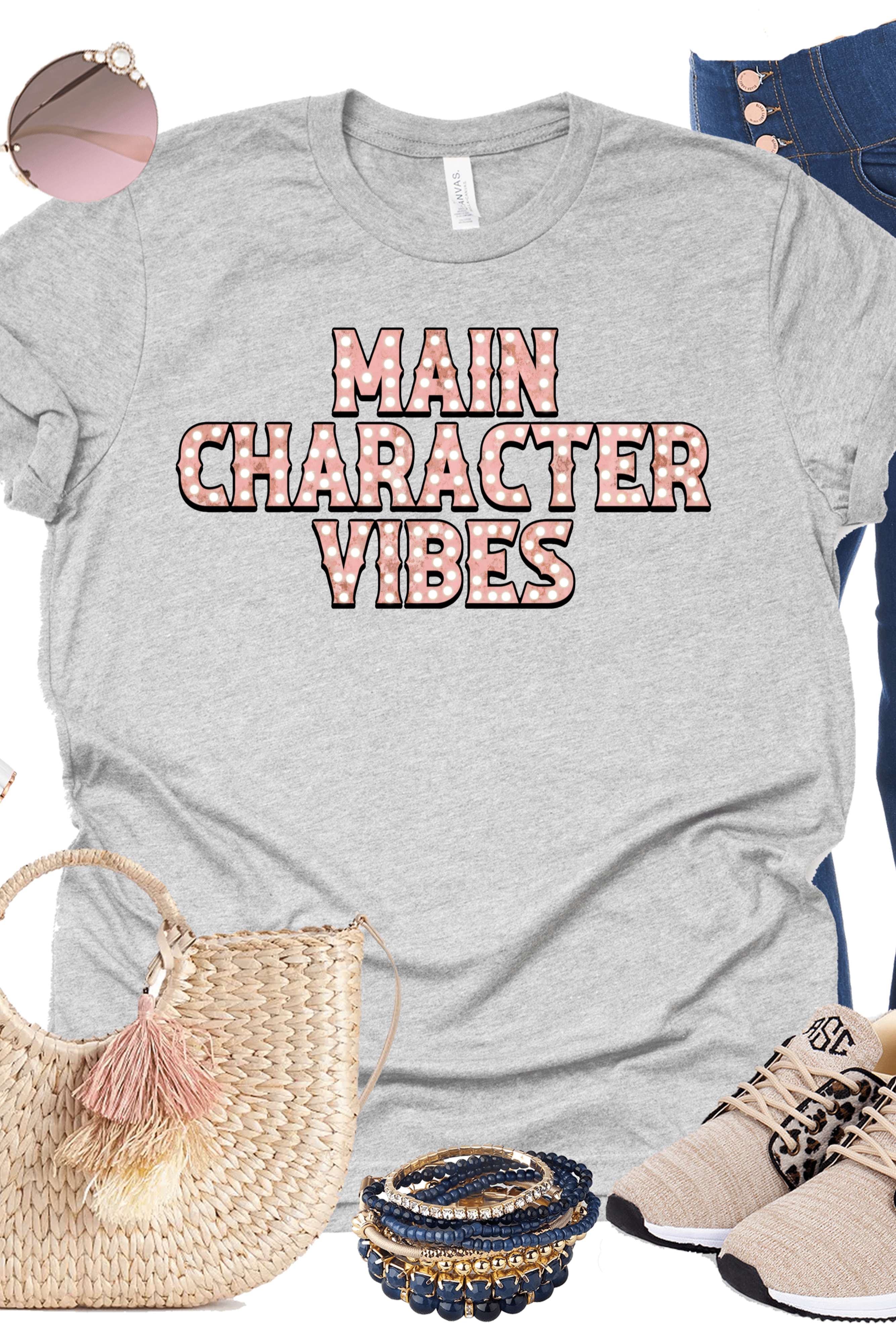 Main Character Graphic T-Graphic T-Stay Foxy Boutique, Florissant, Missouri