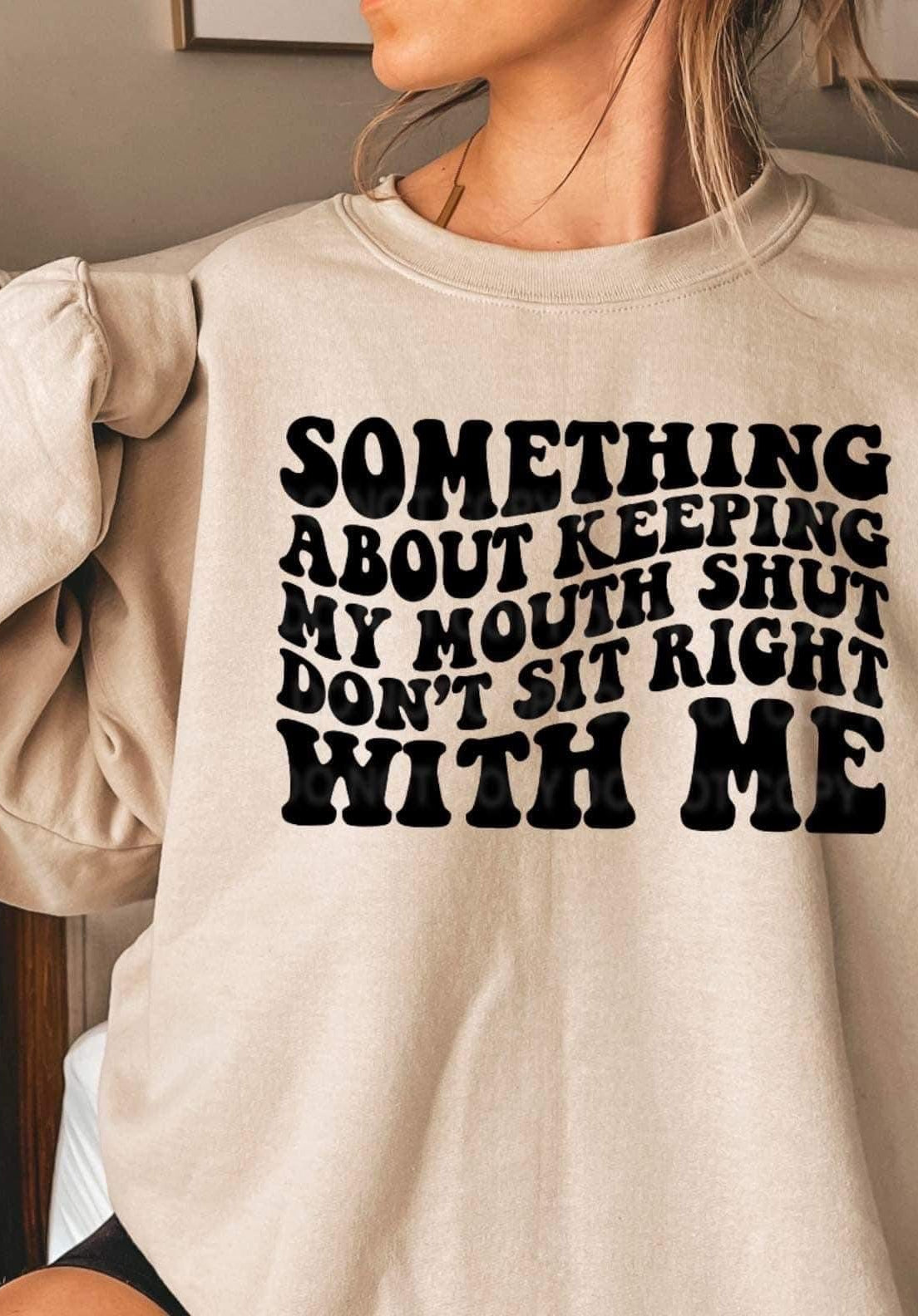 Something About Graphic T-Graphic T-Stay Foxy Boutique, Florissant, Missouri